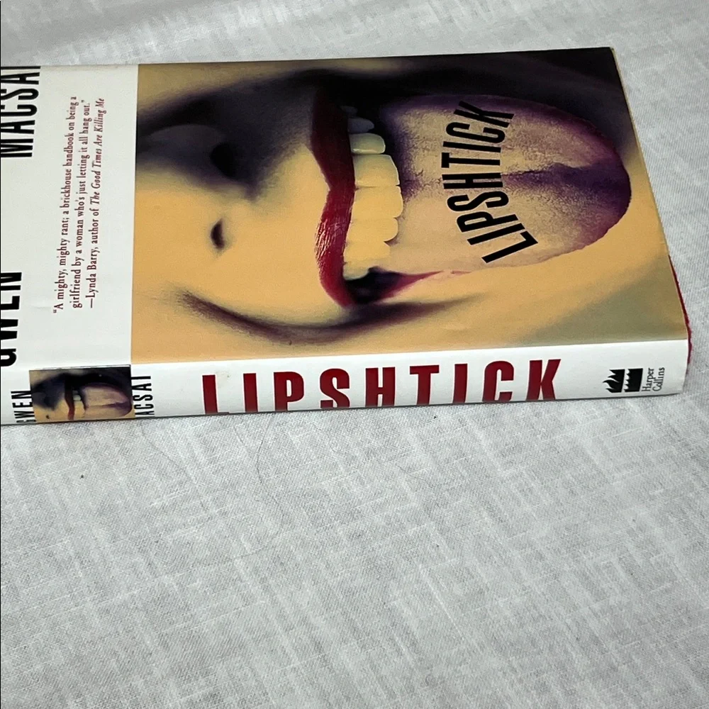 🌞 Lipshtick hard cover book written by Gwen Macsai funny 264 page